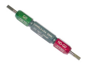 GAGE GO .0670 NO-GO .0730